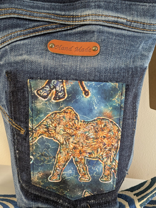 Hip Picket Tote - Elephant